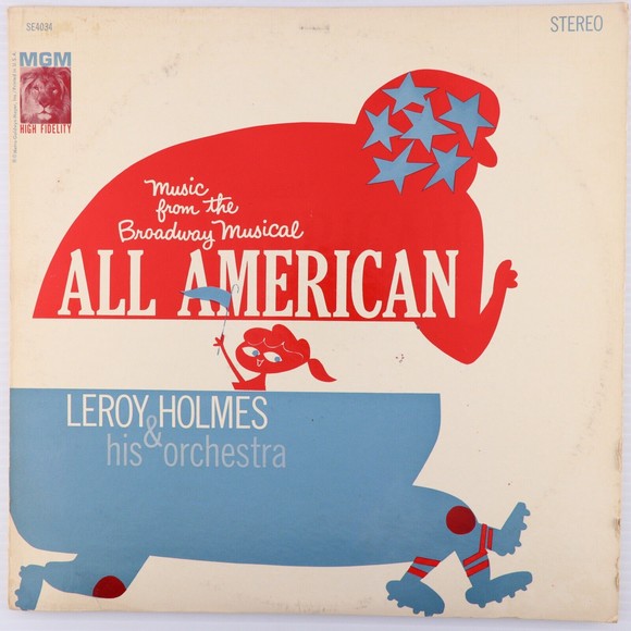 Other - LeRoy Holmes Orchestra All American Vinyl LP Record Broadway 1962 MGM SE 4034